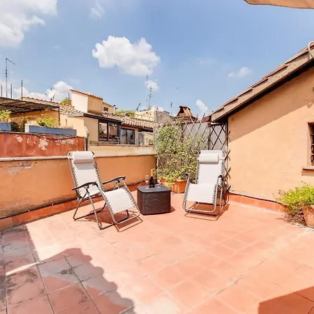 Romantic House With Terrace * Rome